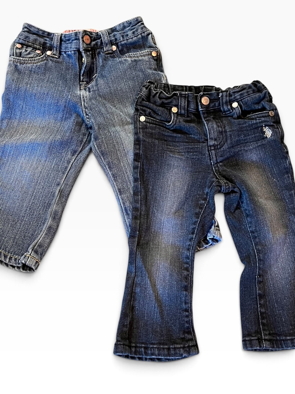 Toddler Levi’s & US Polo Blue Denim Jeans
18 months
Super Cute!